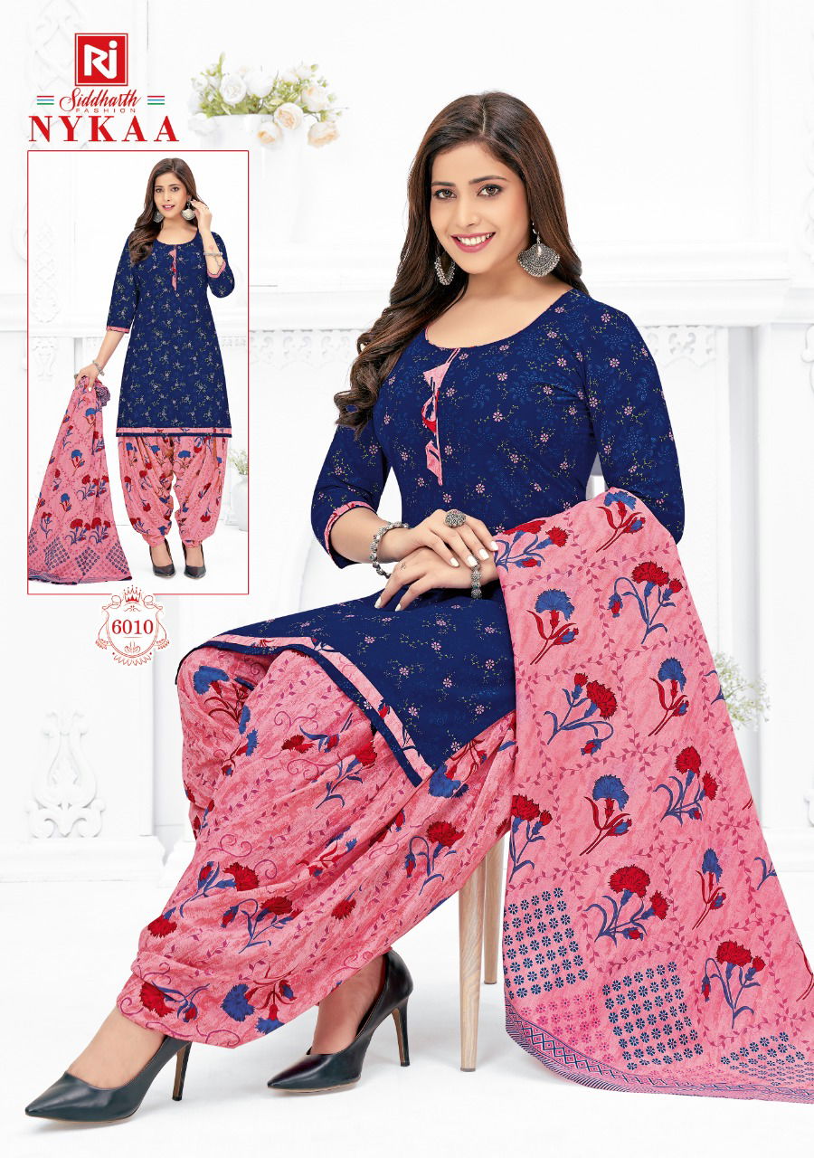 Siddharth Nykaa Vol 6 Ready Made Regular Wear Dress Collection
